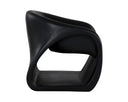 Black Lounge Chair Orson by Matho Sun, view 3