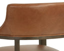 Brown Shalimar Tobacco Leather Dining Armchair Brylea by Matho Sun, view 8