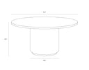 Round 60" Dining Table Riviera by Matho Sun, view 5