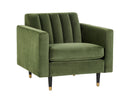 Moss Green Armchair Yosi by Matho Sun