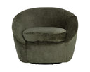 Bergen Olive Lounge Chair Bliss Swivel by Matho Sun, view 2