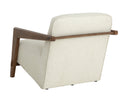 Geralt Linen Lounge Chair Bosco by Matho Sun, view 4