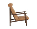 Sahara Camel Leather Lounge Chair Biko by Matho Sun, view 3