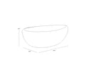 Large White Coffee Table Corvo by Matho Sun, view 8
