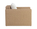 Natural Louis Cream Armchair Tibi by Matho Sun, view 3