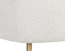 Copenhagen White Lounge Chair Amara by Matho Sun, view 7