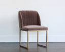Blush Purple Dining Chairs set of 2 Nevin by Matho Sun, view 4