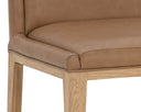 Milliken Cognac Dining Chairs set of 2 Kalla by Matho Sun, view 5