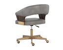 Bravo Metal Office Chair Leonce by Matho Sun, view 4