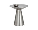 Stainless Steel End Table Carmel by Matho Sun