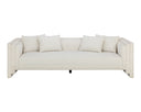 Heather Ivory Tweed Sofa Kira by Matho Sun, view 2