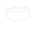 Marble Look Coffee Table Strut by Matho Sun, view 6