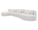 Laf Copenhagen White Sofa Chaise Laken by Matho Sun, view 3
