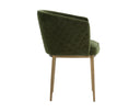 Forest Green Dining Armchair Cornella by Matho Sun, view 2