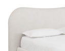 King Eclipse White Bed Knowles by Matho Sun, view 7