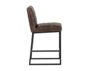 Havana Dark Brown Counter Stool Spyros by Matho Sun, view 2