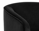 Gold Black Sky Lounge Chair Hazel Swivel by Matho Sun, view 7