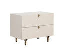 Large Cream Nightstand Celine by Matho Sun, view 2