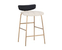 Dillon Cream / Dillon Black Counter Stool Lorelei by Matho Sun