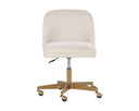 Belfast Oatmeal Office Chair Kenna by Matho Sun, view 2