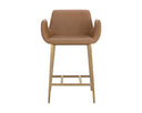 Milliken Cognac Counter Stool Lucano by Matho Sun, view 2