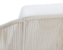 Greige Stinson White Dining Armchair Allariz by Matho Sun, view 7