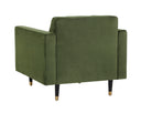 Moss Green Armchair Yosi by Matho Sun, view 4