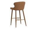 Milliken Cognac Barstool Evora by Matho Sun, view 4
