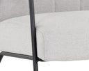Light Grey Lounge Chair Coelho by Matho Sun, view 6