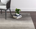 Grey 9' X 12' Rug Brisbane Hand-Woven by Matho Sun