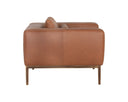 Behike Saddle Leather Armchair Burr by Matho Sun, view 3