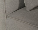 Palazzo Taupe Lounge Chair Carbonia Swivel by Matho Sun, view 8
