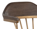 Distressed Brown Dining Armchair Demi by Matho Sun, view 7