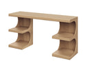 Rustic Oak Desk Catrine by Matho Sun, view 4