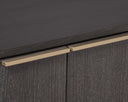 Large Gold Charcoal Grey Sideboard Rebel by Matho Sun, view 5