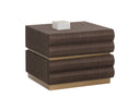 Chocolate Nightstand Subira by Matho Sun