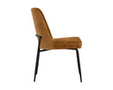 Black Bergen Marmalade Dining Chairs set of 2 Zeke by Matho Sun, view 5