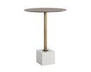 White Marble Bar Table Kata by Matho Sun, view 2