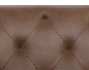 Vintage Caramel Leather Sofa Westin by Matho Sun, view 6