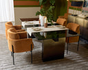 Black Danny Amber Dining Armchair Richie by Matho Sun, view 5