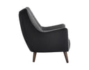 Polo Club Kohl Grey / Abbington Black Lounge Chair Sorrel by Matho Sun, view 3
