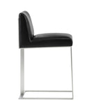 Stainless Steel Cantina Black Counter Stool Dean by Matho Sun, view 2