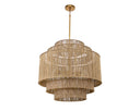 Natural Jute Chandelier Alyssa by Matho Sun
