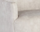 Nono Cream Lounge Chair Casey Swivel by Matho Sun, view 6