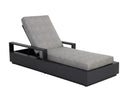 Charcoal Lanikai Salt And Pepper Lounger Tavira by Matho Sun