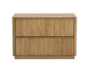 Large Rustic Oak Nightstand Kalla by Matho Sun, view 3