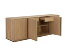 Rustic Oak Sideboard Kalla by Matho Sun, view 4