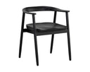 Black Dining Armchair Jeremy by Matho Sun