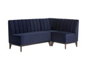 Brown Abbington Navy Banquette Kosovo by Matho Sun