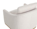 Effie Linen Lounge Chair Corbin Swivel by Matho Sun, view 5